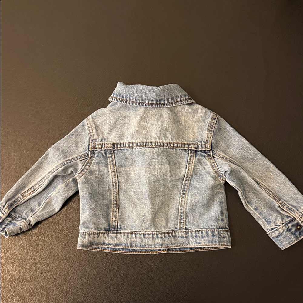 GAP Kids Light Blue Jean Jacket 12-18 months - Picture 4 of 5